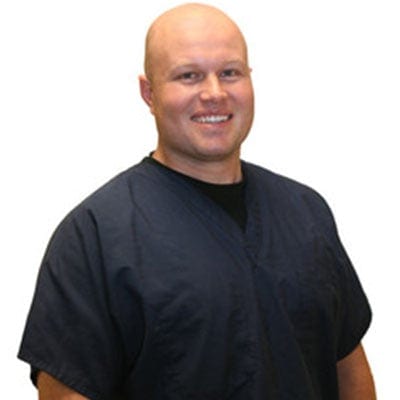 Dr. Lonny Dale Carmichael working at Sun Valley Pediatric Dentistry
